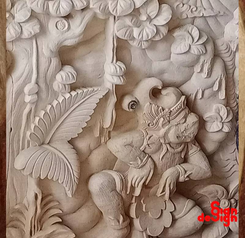 Stone carving by Sign Design Bali your Creative Project Partner for Architects, Designers, and Developers